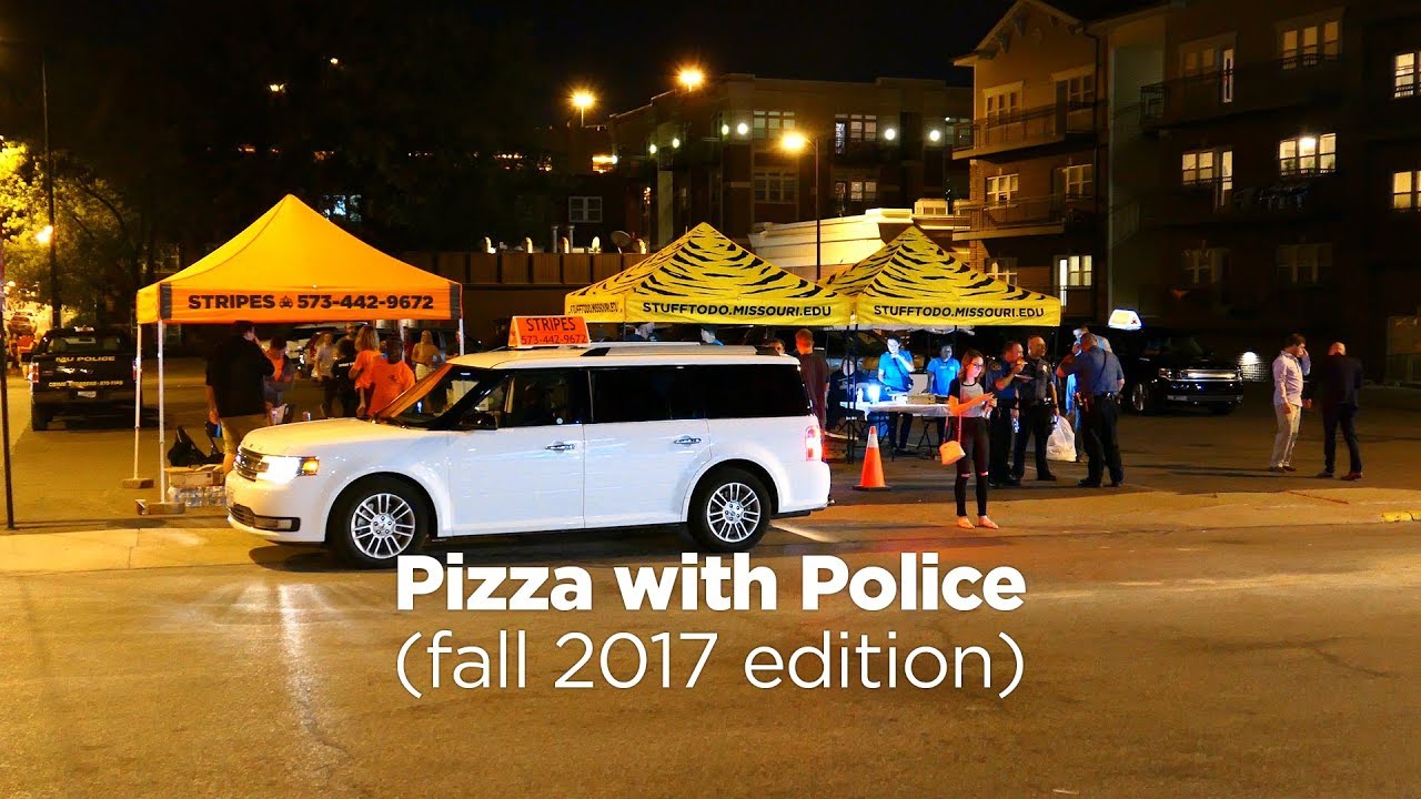 Pizza With Police 2017 YouTube