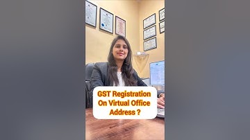 🌍 GST Registration on Virtual Office for Multi-State Business Expansion! #gst #incometax #gstfiling