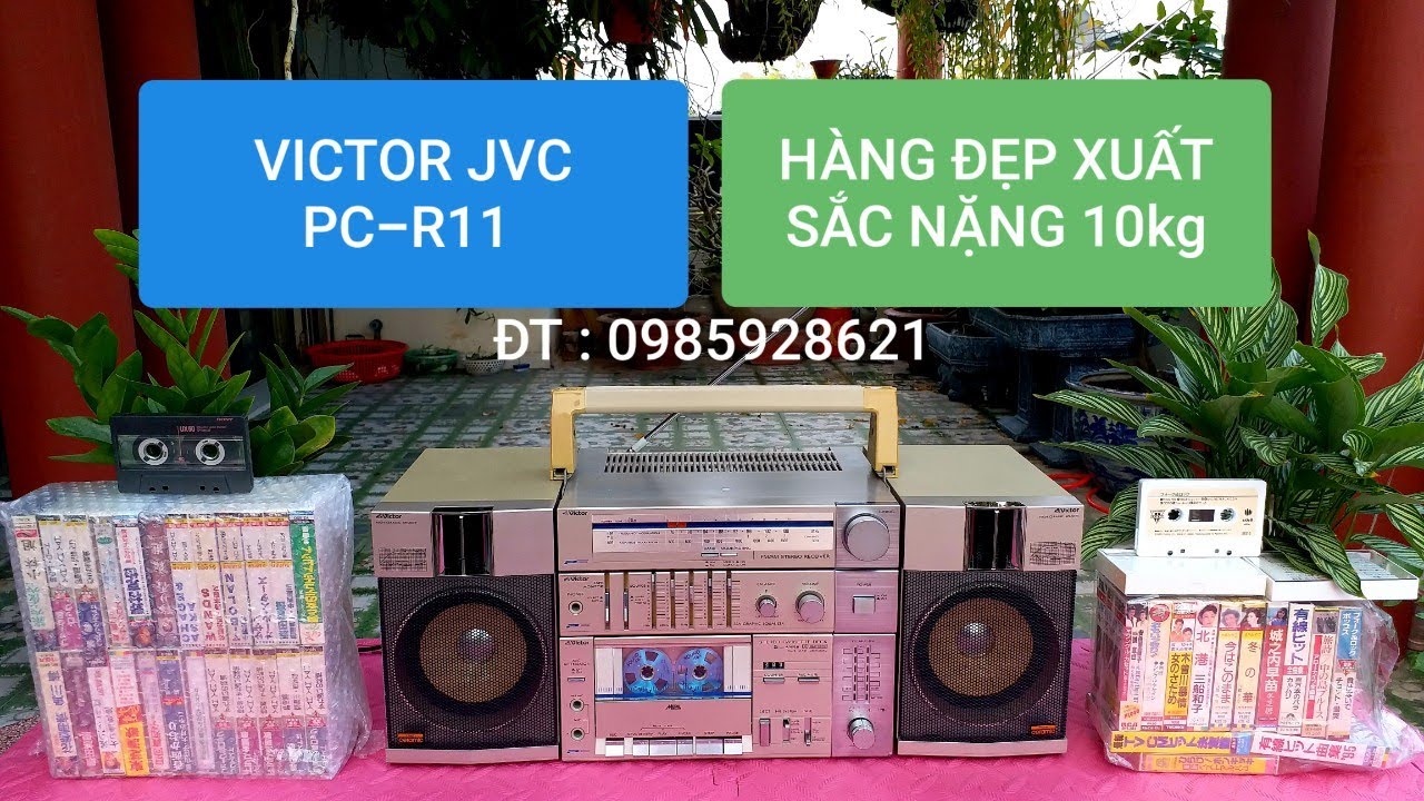 Jvc Pc R11 VICTOR JVC PC-R11 HÀNG ĐẸP XUẤT SẮC KHÁ HIẾM VÀ CHẤT - YouTube
