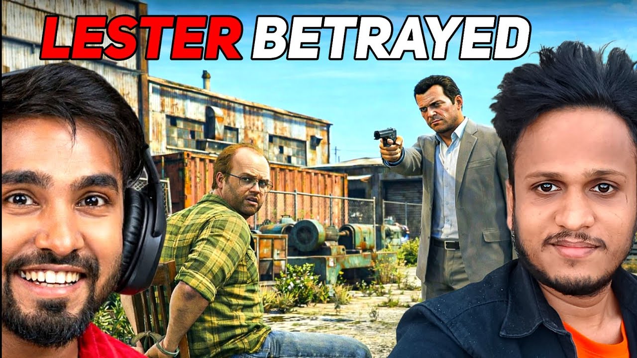 Why Lester Betrayed Techno Gamerz In GTA5 | Where Tommy And Lester Next PLAN 