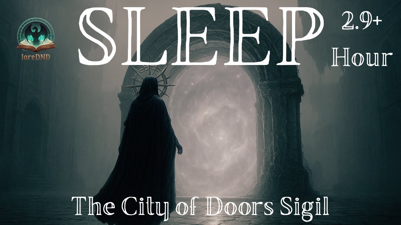 D&D Lore To Sleep To | Secrets of Sigil - The City of Doors | Soothing and Calm