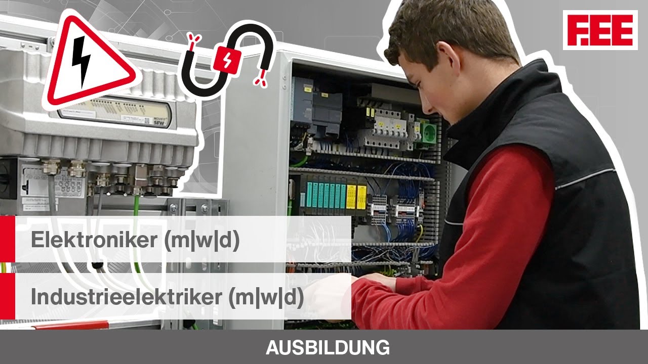 Update F.EE-Ausbildung – Elektroniker für Automatisierungs- \u0026 Systemtechnik \u0026 Industrieelektriker (m/w/d)