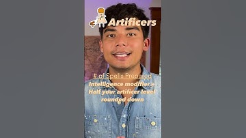 Artificer Spellcasting 101