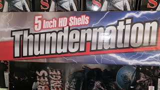 5️⃣in CANISTER Shell x4️⃣:🌩️THUNDERNATION🎆🌩️🎆🌩️🎆Damn Good Cans!!