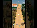 India Vs Pakistan Race Challenge Jai hind Jai Bharat Mata Marble Run 3d #shorts #gaming Part-7