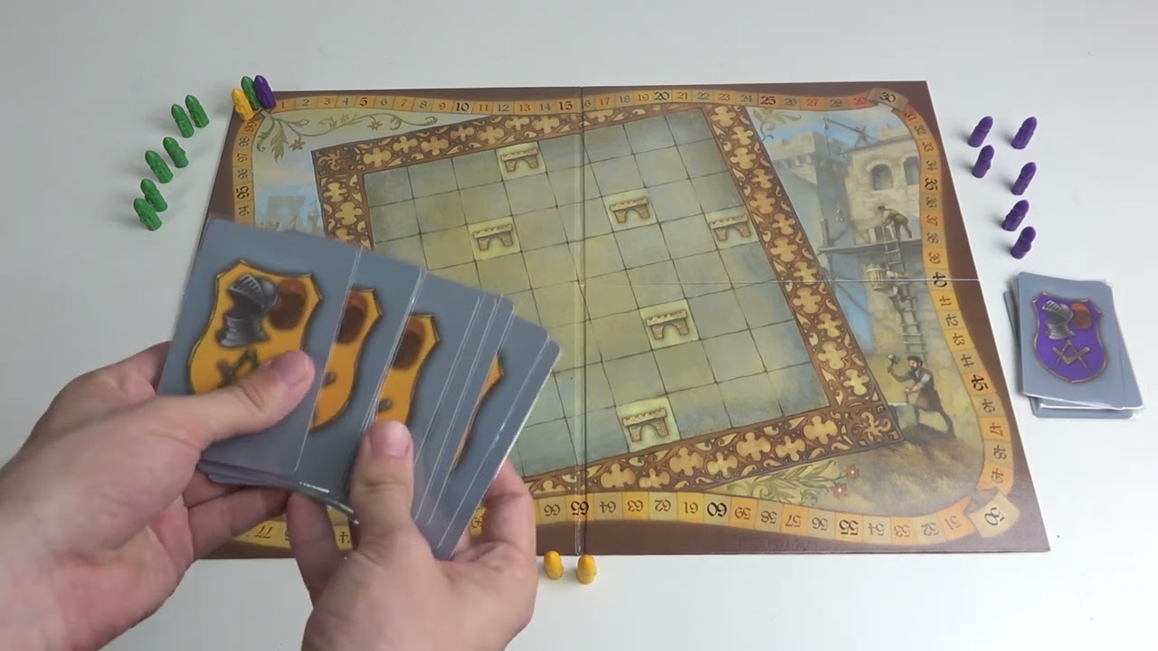Torres Board Game Setup for 3 Players / How to play in Torres for 3 friends