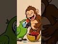 “Funny Monkey & Parrot Story | जंगल का फनी ट्विस्ट 🤣