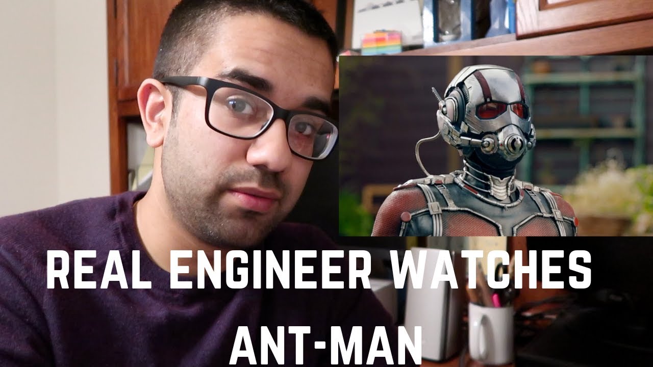 Real Engineer reacts to engineering scenes in Ant-Man!!!
