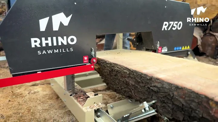The Best Sawmill in the World | Rhino R750 Sawmill