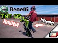 Benelli TNT 135 Review | Stunts