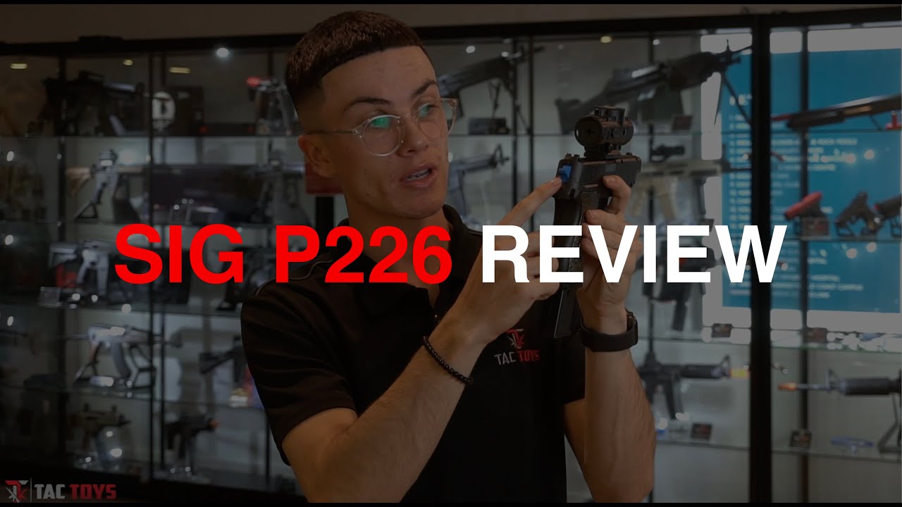 SIG P226 Hopper Fed Gel Blaster Review TacToys YouTube