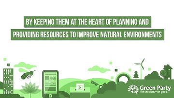 We believe green spaces are good for people