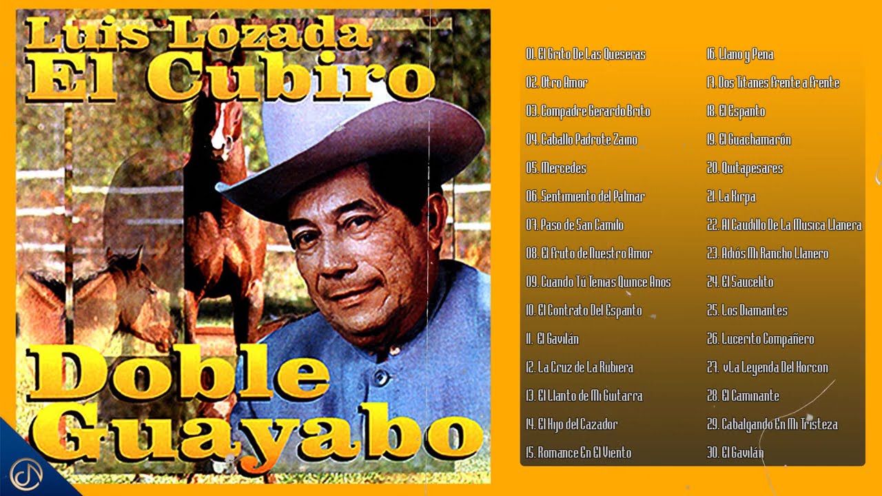 Luis Lozada El Cubiro 30 Grandes Exitos    Luis Lozada El Cubiro Musica llaneras  Lo Mejor De llano