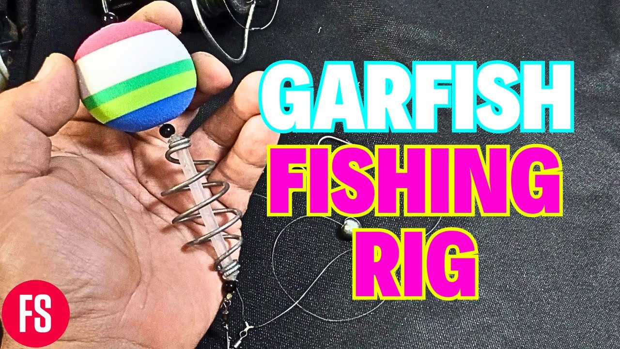 How to Set Up Your Own !!! GARFISH FISHING RIG || Fishing || Fishing ...