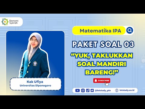 Matematika IPA 3 - Persiapan Ujian Mandiri