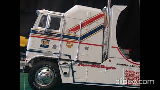 AMT 1/25th Scale Tyrone Malone Kenworth K100 Papa Truck Built 2021