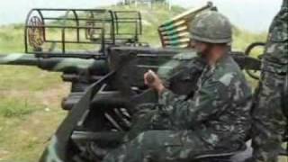 Philippine Marines 40mm Bofors MK3 Test Fire