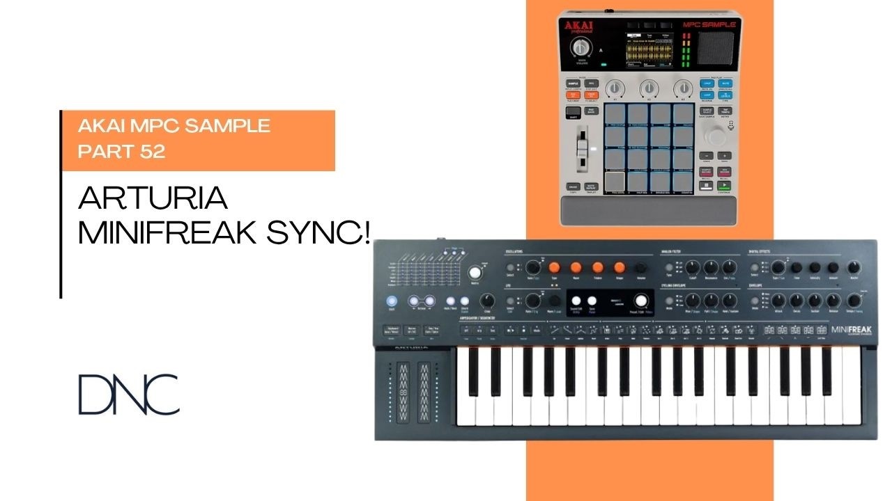 きくページ Akai MPC Sample Part 52 - MiniFreak Sync! - YouTube