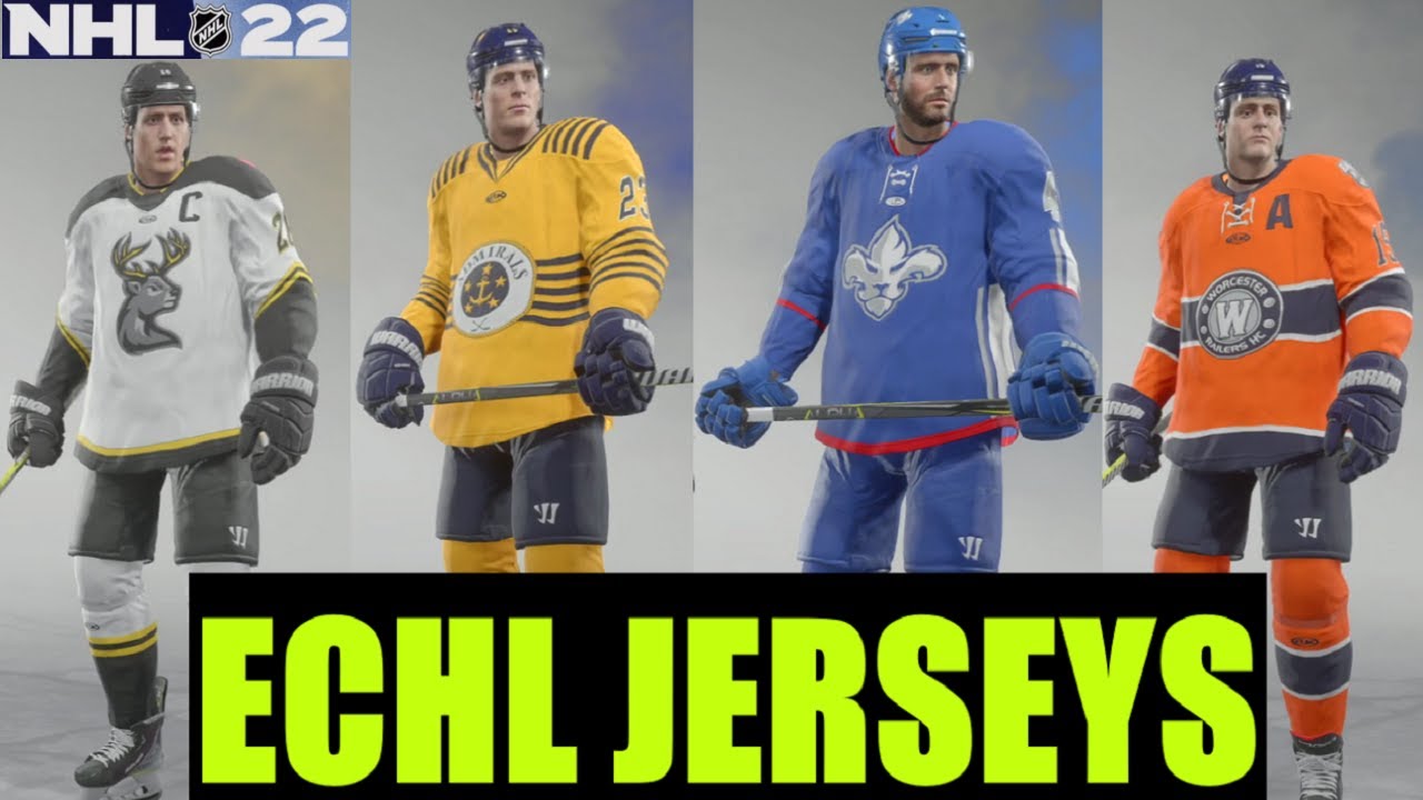 NHL 22  ALL INTERNATIONAL JERSEYS 