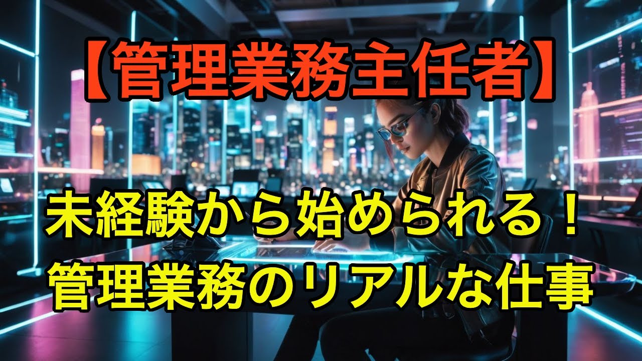 不動産業界未経験でもOK！管理業務主任者の仕事とは