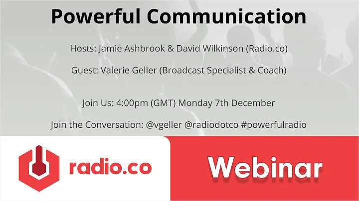 Powerful Communication Webinar with Valerie Geller