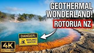 Waiotapu’s Boiling Geothermal Pools Will Shock! Rotorua New Zealand