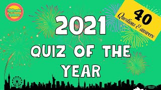 2021 Big end of year trivia quiz | 40 trivia questions and answers | Can you get 80%? screenshot 5