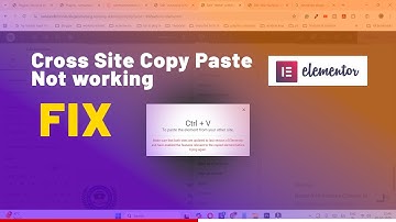 Fix for Paste from other site not working in Elementor | Cross site Copy Paste in Elementor