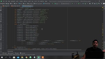 Bases de Datos SQLite(Android Studio Proyecto)
