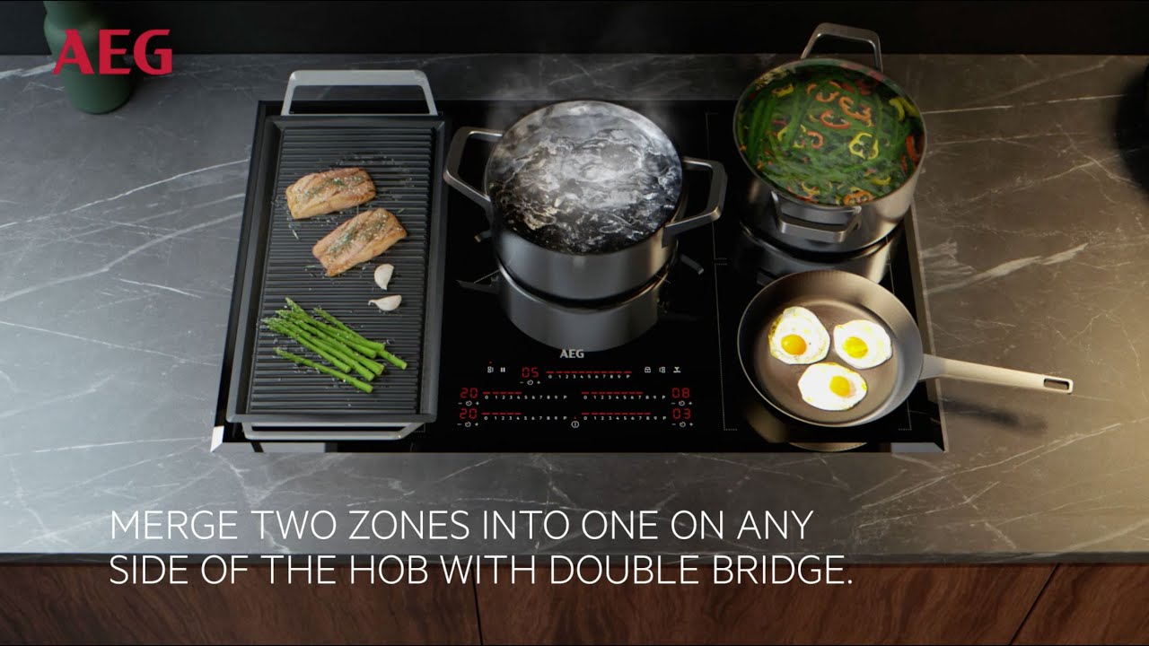 6000 Bridge Induction Hob, AEG, Hobs YouTube