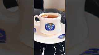 چای سبز ☘️ دمنوش پاییزی چای سبز و دارچین ?? آشپزی food shortvideo  ytshorts ytshorttea چای