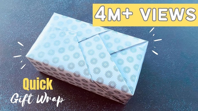 How to Wrap a Present Efficiently With This Math-Based Hack
