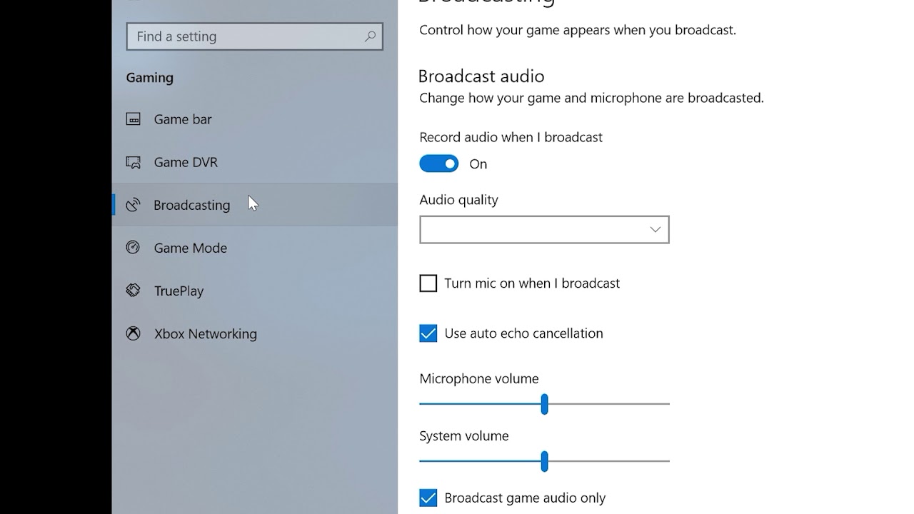Windows 10 Configuring and Using the Game Bar YouTube