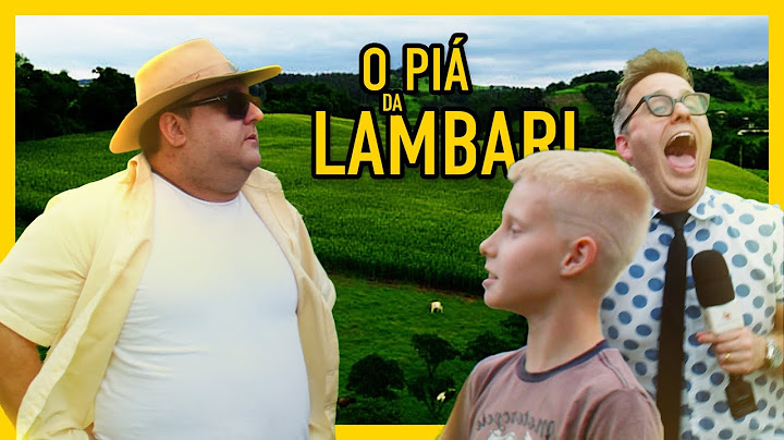 O PIÁ DA LAMBARI (Palmitos SC - Thiago Wenzel)