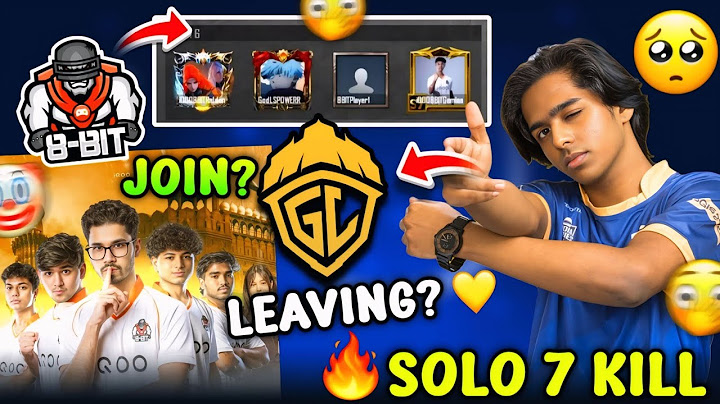 SPOWER LEAVING GODLIKE 😳 JOINING 8BIT 🤔🚀 SPOWER SOLO 7 KILLS HIGHLIGHT 💛 | GODL
