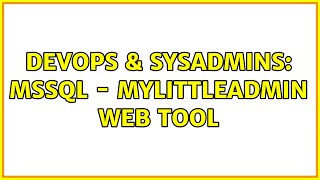 Celebrity DevOps & SysAdmins: MSSQL - MyLittleAdmin Web Tool Net Worth