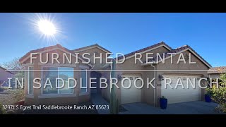 Furnished Rental 32371 S Egret Trail Saddlebrooke Ranch Az 85623
