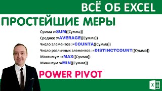 картинка: Power Pivot. Простейшие меры
