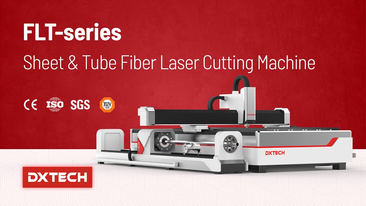 Tube & Sheet Fiber Laser Cutting Machine with High Speed