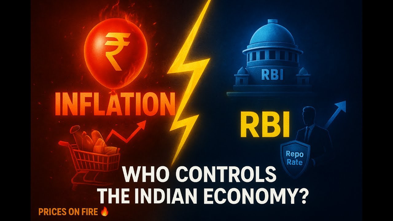 How RBI controls Inflation | Daily life examples and UPSC economy - YouTube