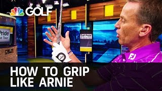 How to Grip Like Arnie - The Golf Fix | Golf Channel screenshot 1