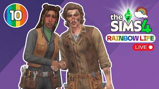 Wir haben das verfluchteste Haus in Sims 4... Es eskaliert komplett! 🌈 Rainbow Life Family