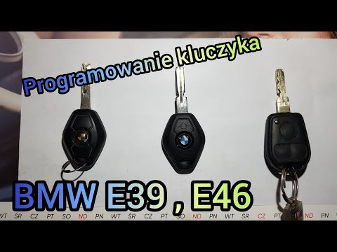 Programming (coding) of the key for the central locking BMW E39, BMW E46