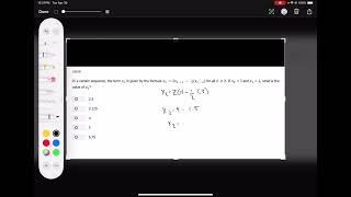 In A Certain Sequence, The Term Xn Is Given By The Formula Xn2Xn112Xn2 For All N2. If...