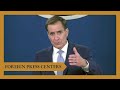 Foreign Press Center Briefing on the "Biden-Harris Administration’s Foreign Policy Priorities"