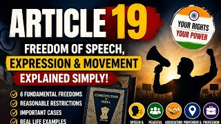 Article 19 – India ka Powerful Fundamental Right Explained in Simple Language