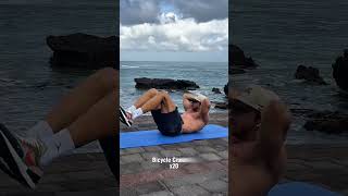 #6packabs #coreworkout #Fitness #outdoorworkout #bodyweight #noequipmentworkout #shredded #workout