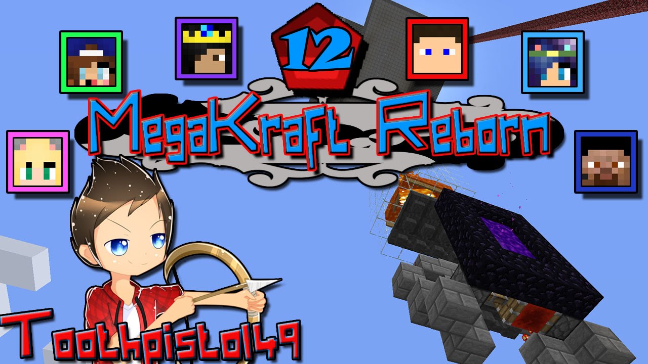 Tooth's MegaKraft Reborn SMP |12| - The Iron Titan Lives