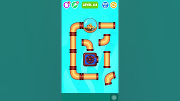 Save The Fish Game New Fish Tube Saving Flow Fishdom Gameplay Walkthrough Fishdom Level 64 #shorts