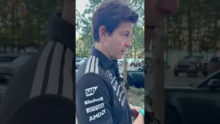 The Boss is here #formula1v@MercedesAMGF1